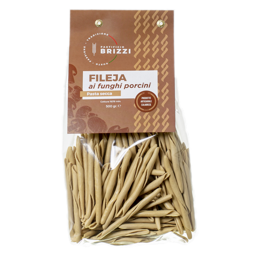 Busta Fileja ai funghi porcini - Pasta secca - Brizzi